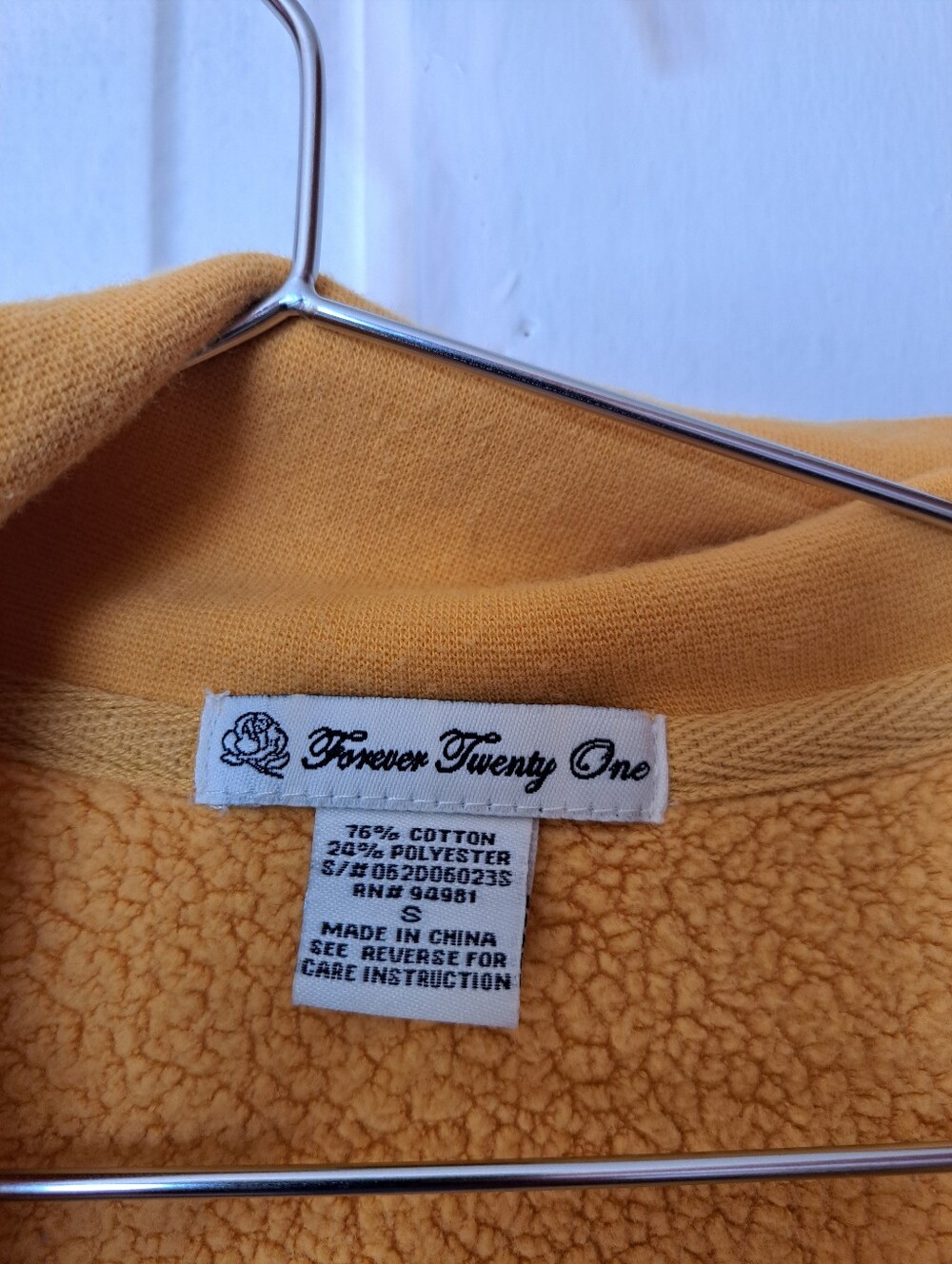 Sunny Yellow Zip-Up Jacket - Picture 3 of 3